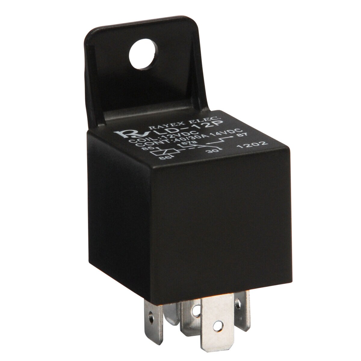 30/40 AMP RELAY HEAVY DUTY WITH WIRE HARNESS 12 VOLT 5 PIN PRONG SPDT BOSCH 30/40 AMP RELAY HEAVY DUTY WITH WIRE HARNESS 12 VOLT 5 PIN PRONG SPDT BOSCH